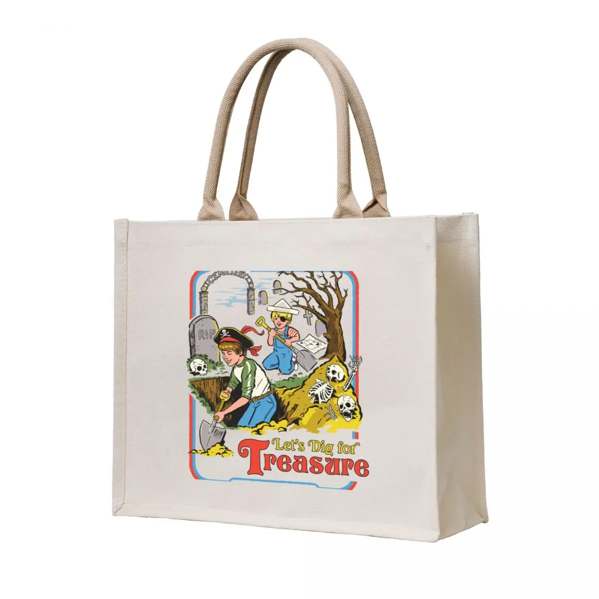 

Let's Dig For Treasure Tote Bag Shopper bag shopper bag woman tote tote bags aesthetic