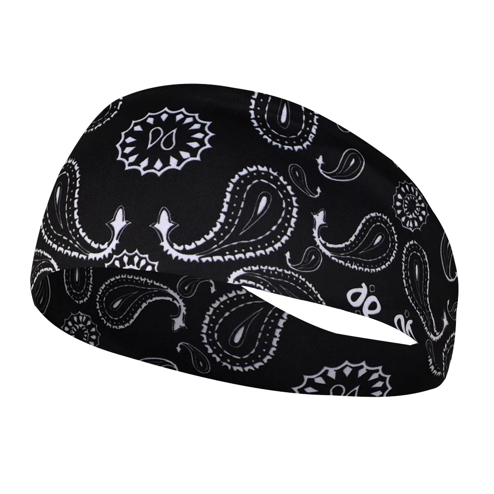 New Boho Floral Print Wide Headbands For Women Vintage Elastic Turban Headwrap Fashion Yoga Hair Bands Bandanas Hair accessories