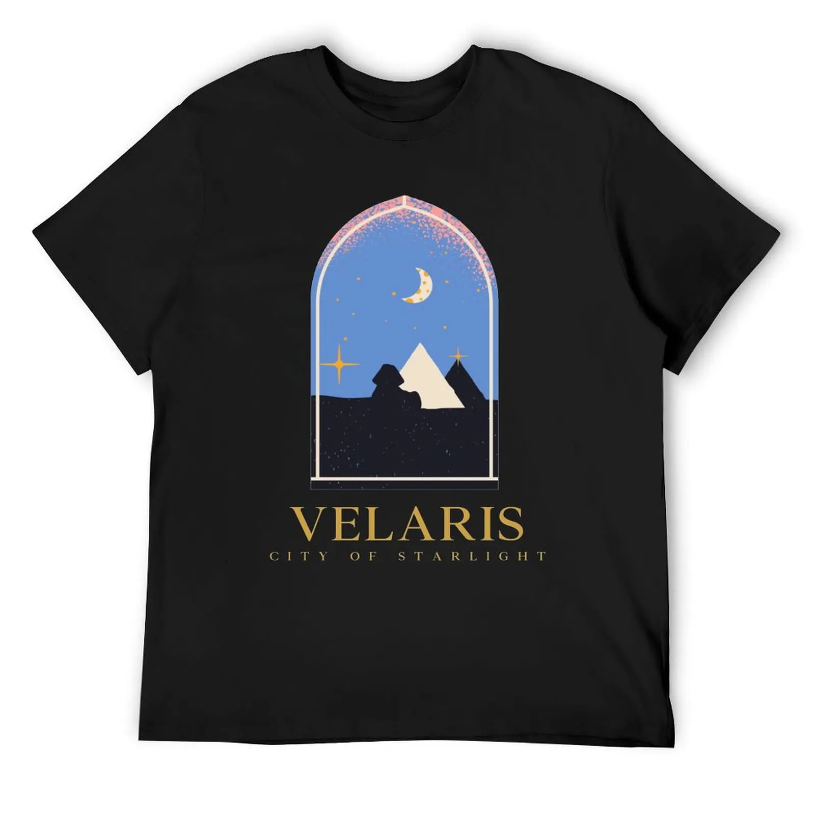 

Velaris - A Court of Thorns and Roses T-Shirt vintage t shirts anime stuff luxury designer boys whites black t-shirts for men