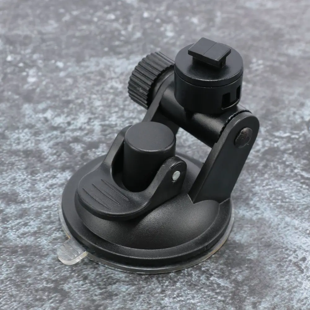 

Black T-Type Rotatable DVR Holder Dash Camera Stand Mount Bracket Suction Cup