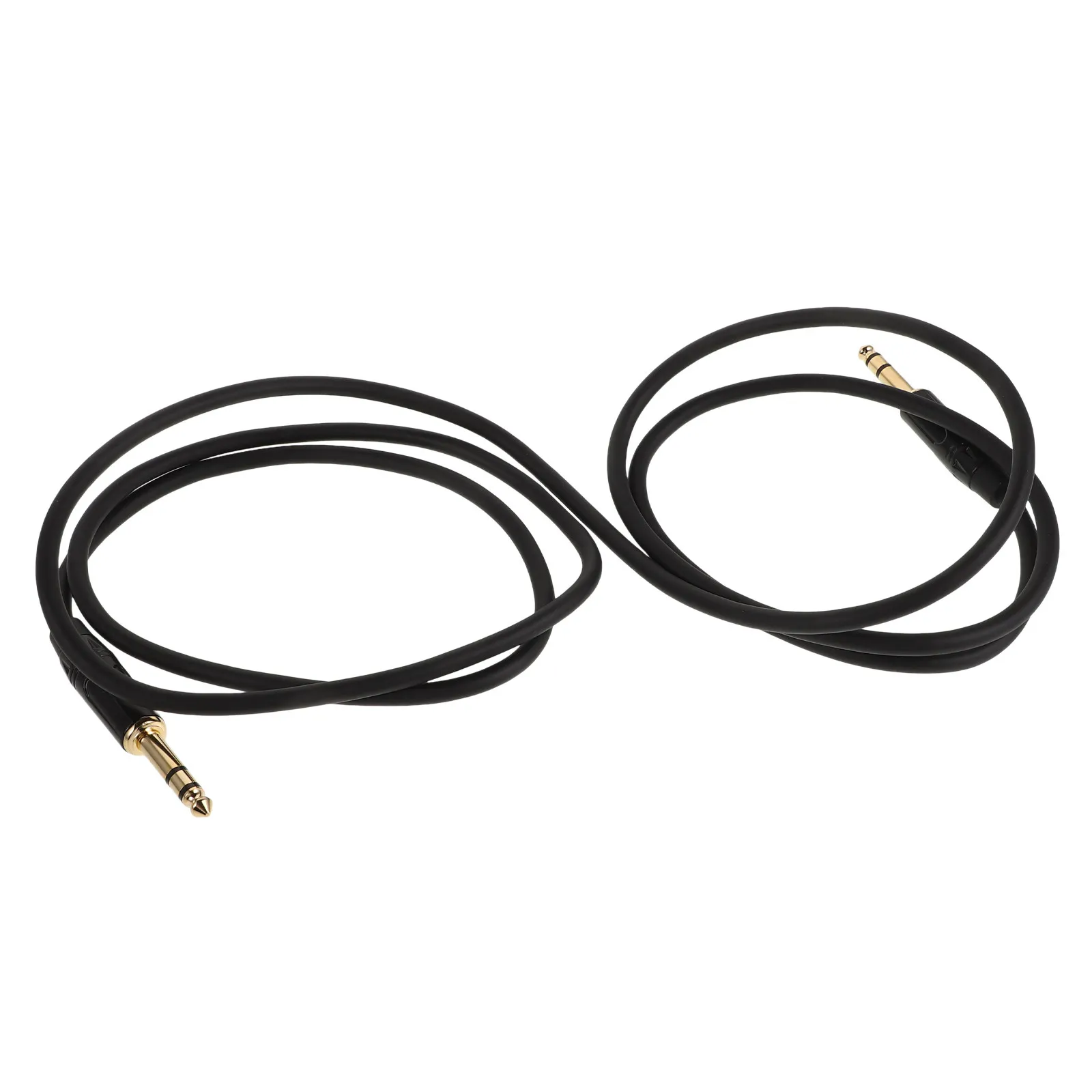 6.35mm Male to Male Guitar Cable Stable Audio Transmitter for Electric Guitar Mixer Amplifier Patch Cables Instrument Audio