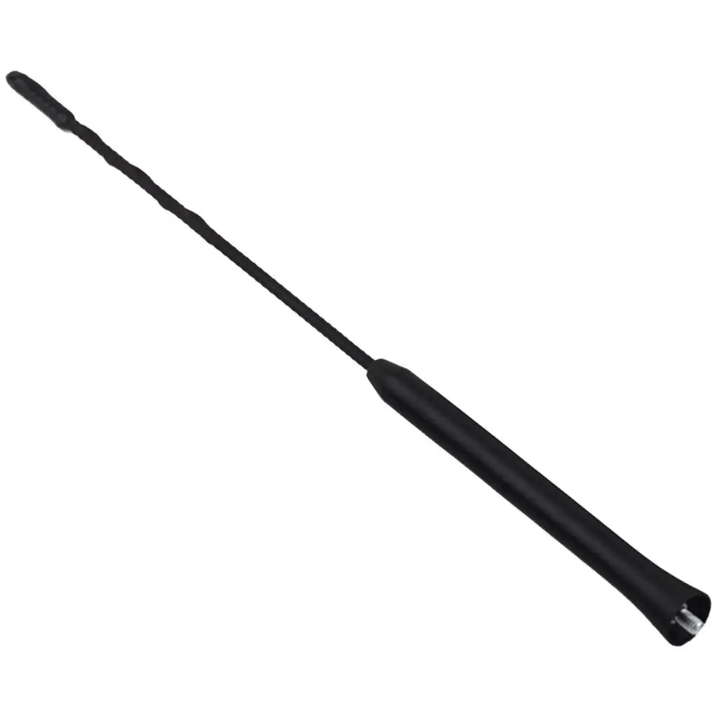 11" Autoradio Antenne Antenne Dach AM FM Booster Mast Schwarz