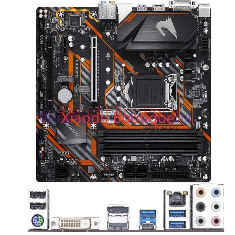 FOR Gigabyte B365M AORUS ELITE Motherboard Intel B365 Micro ATX LGA 1151 DDR4 DIMM