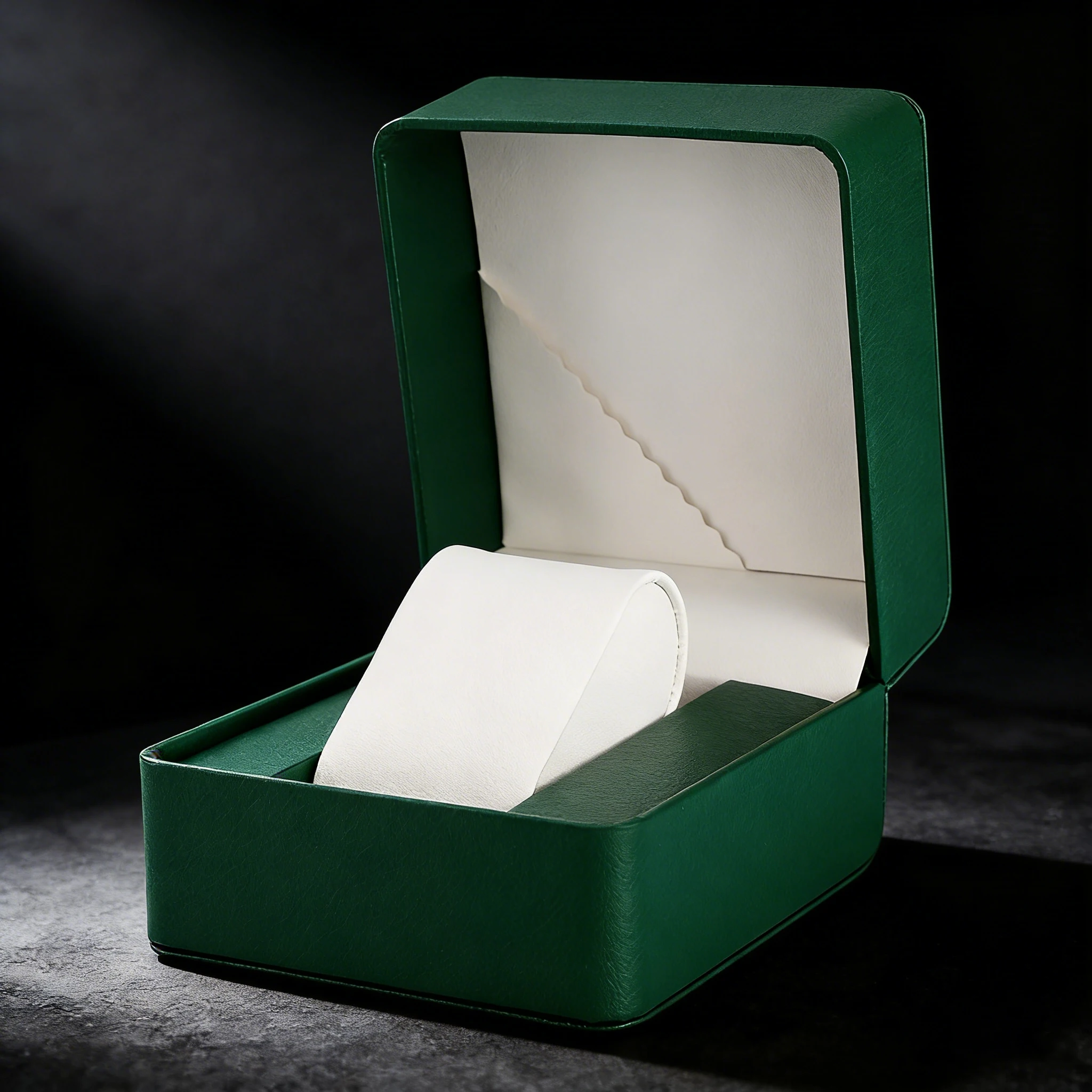 Square  PU Leather  Watch Box with Flip Cover - Convenient Display and Storage for The Watch Box