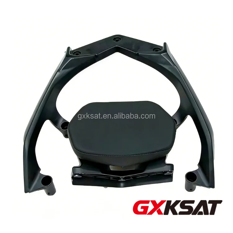 GXKSAT Modified Motorcycle Accessories Passenger Backrest PU Rear Backrests Rear Seat Rack Support Shelf for TMAX560 22-23