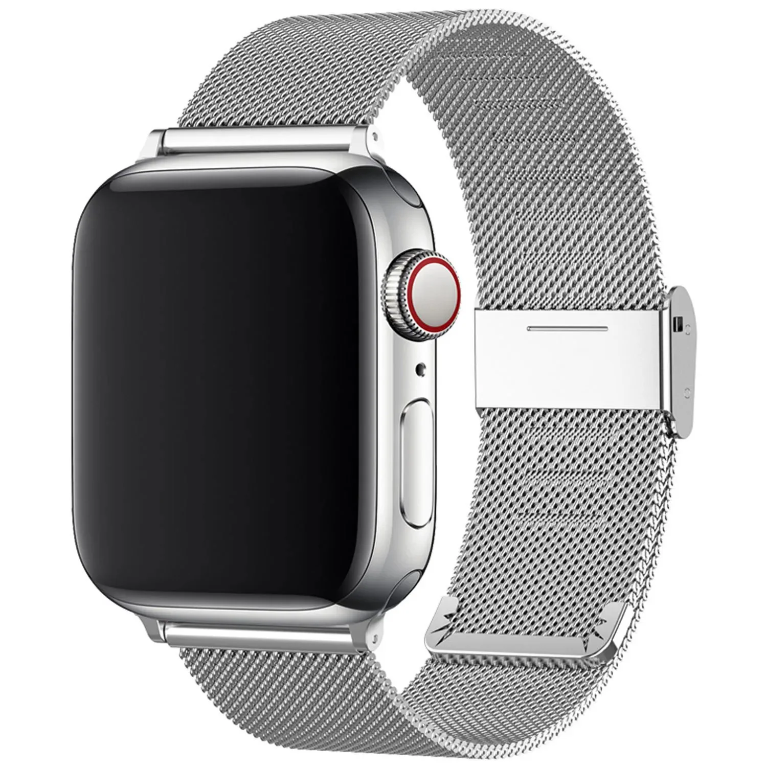 สายสแตนเลสสำหรับนาฬิกา Apple อัลตร้า49มม. สายรัดข้อมือแบบ Milanese 8 7 45มม. 41มม. iWatch Series 6 5 4 3 SE 44มม. 42มม. 40มม.