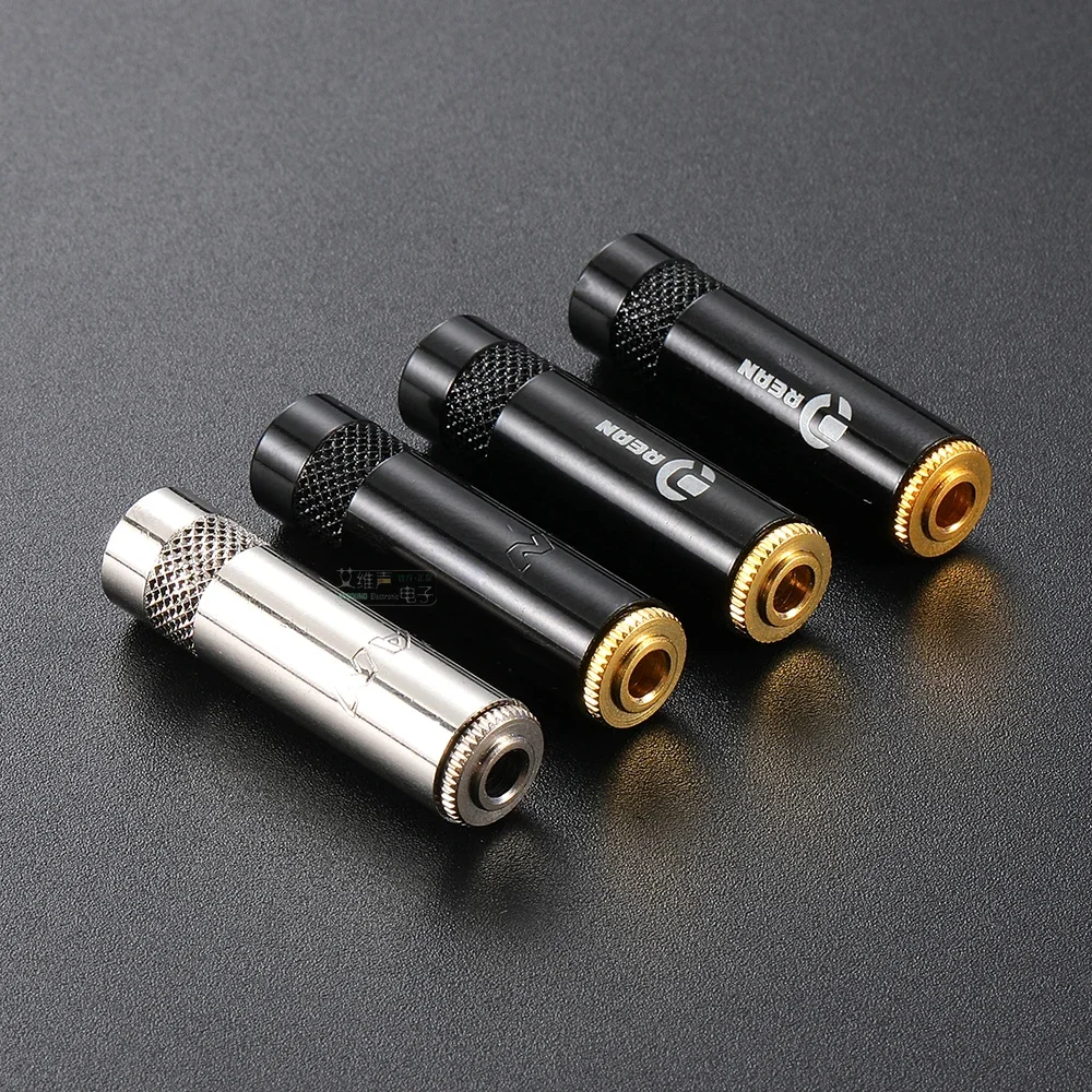 Pozłacane 3.5mm Jack 3 biegun wtyk żeński 1/8 ''Notebook słuchawki interfejs Audio rozszerzenie dokująca do kabel mikrofonowy gniazdo