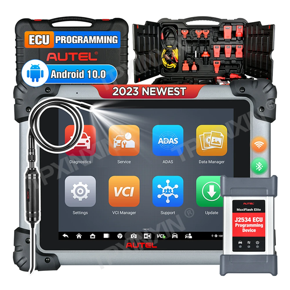 Autel MS908S Pro II With J2534 ECU Programming Device Android 10 System 4+128GB OE-level All Available Modules Diagnostic Tool