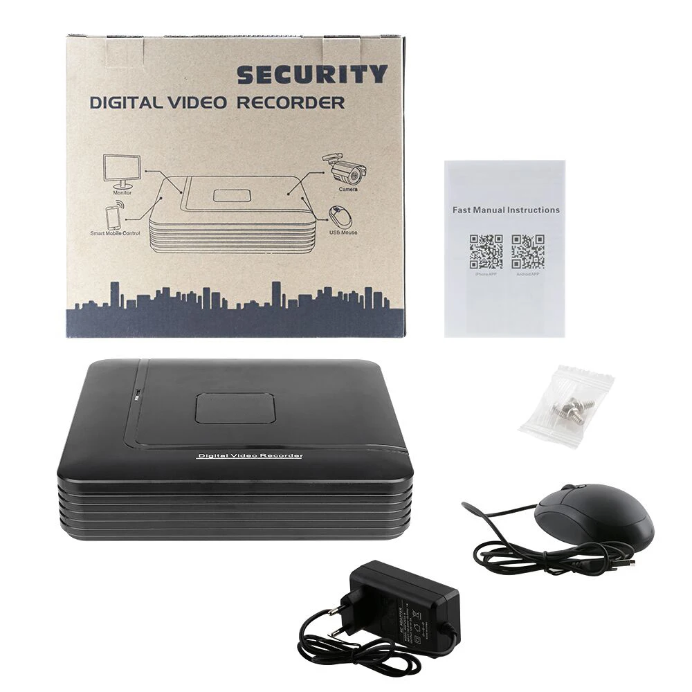 16CH Full HD 8MP 4K/5M/4M/3M/1080P H.265+ Mini CCTV NVR POE Recorder Motion Detect P2P For IP Camera Protection System