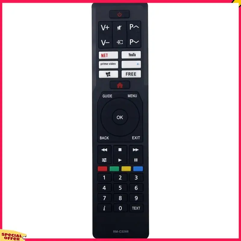 A39M reemplaza el control remoto RM-C3266 para el control remoto de TV LCD JVC RM-C3266