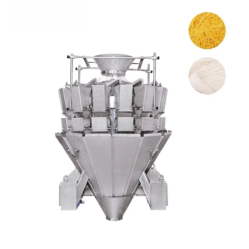 Automatic Multihead Filler for Noodle Sprout Pouch Packaging with Wrapping Function Plastic Material Custom