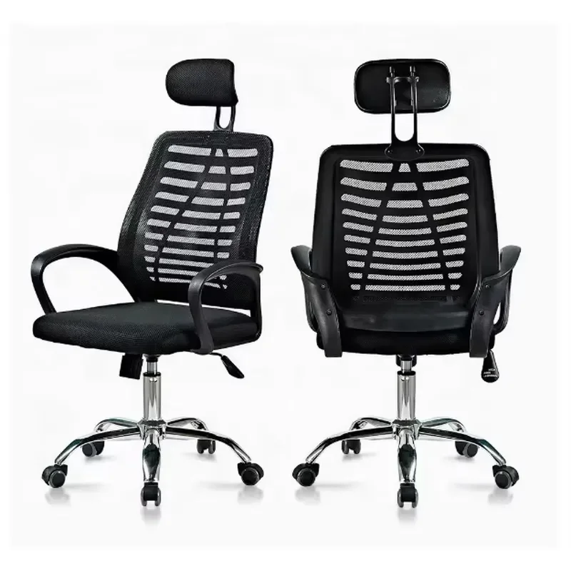 Modern Ergonomic Office Chair with Headrest and Armrests Rotating Home Computer Desk Seat Affordable Swivel Gaming Chair for