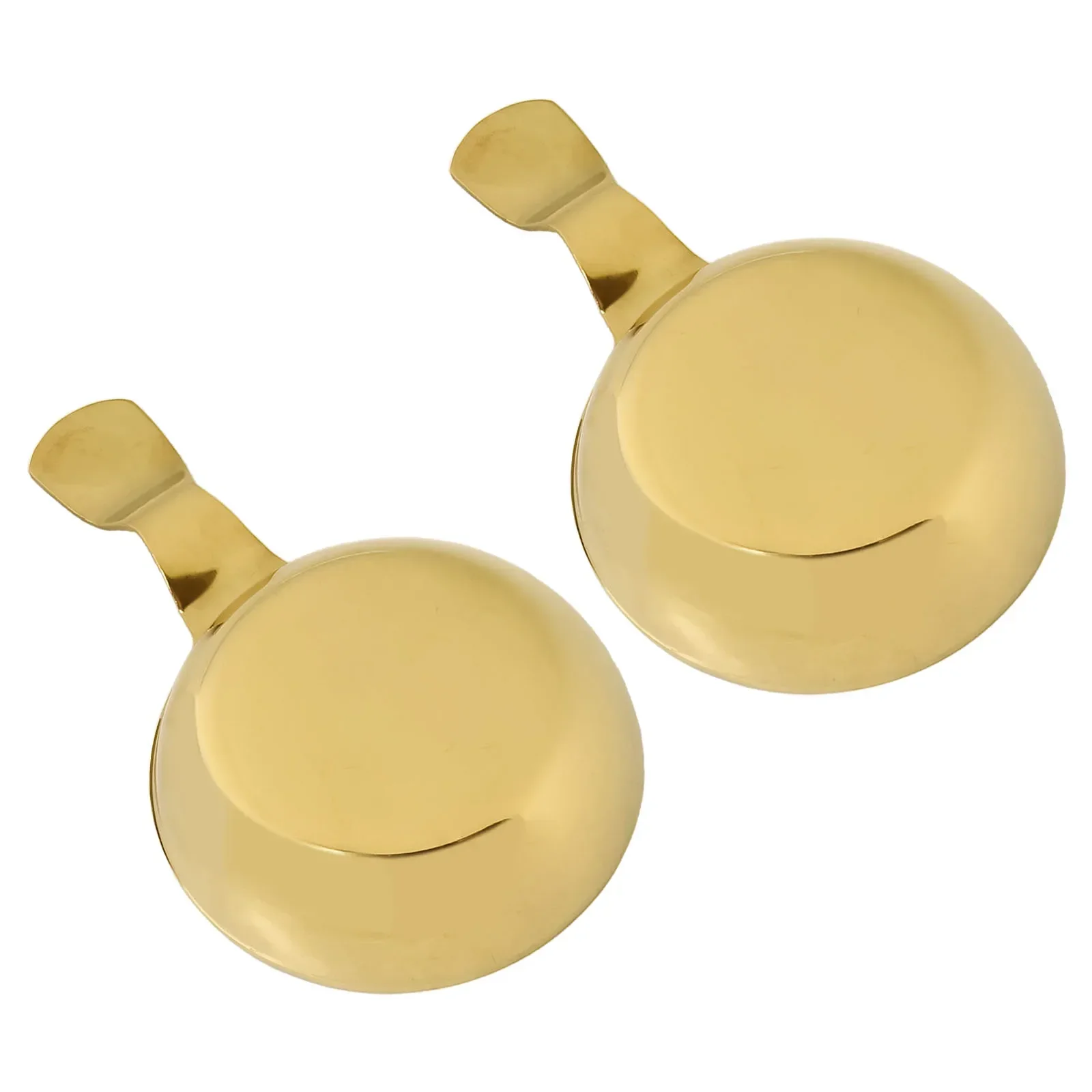 

Conveniently Hangable Dining Tools Elegant Two Piece Set of Korean Style Saucing Spoons & Chopsticks in Stainless Steel