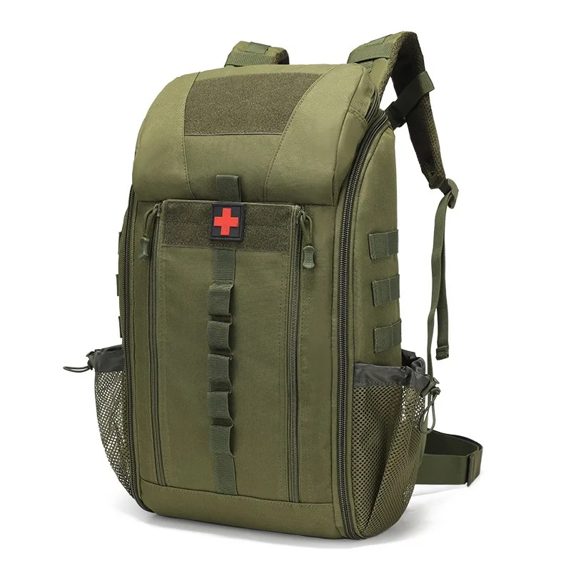 outdoor medical bag 1000D nylon mountaineering emergency backpack multi-functional camouflage backpack