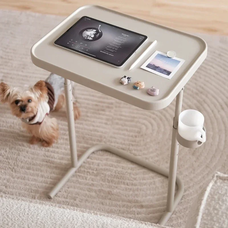 

Learning Adjustable Lifting FoldingTable Household Small Table Bedroom Bedside Table Movable Side Tables Movable Bed Small Table