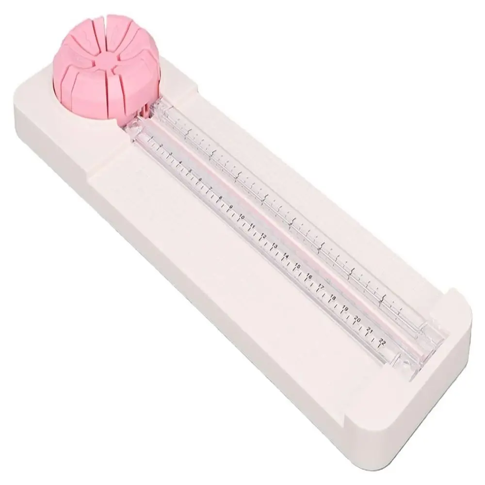 Straight Dotted Curved Cut Paper Cutter Trimmer Wavy Deckle Creased Line Compact Portable Design Multi-Purpose Paper Trimmer