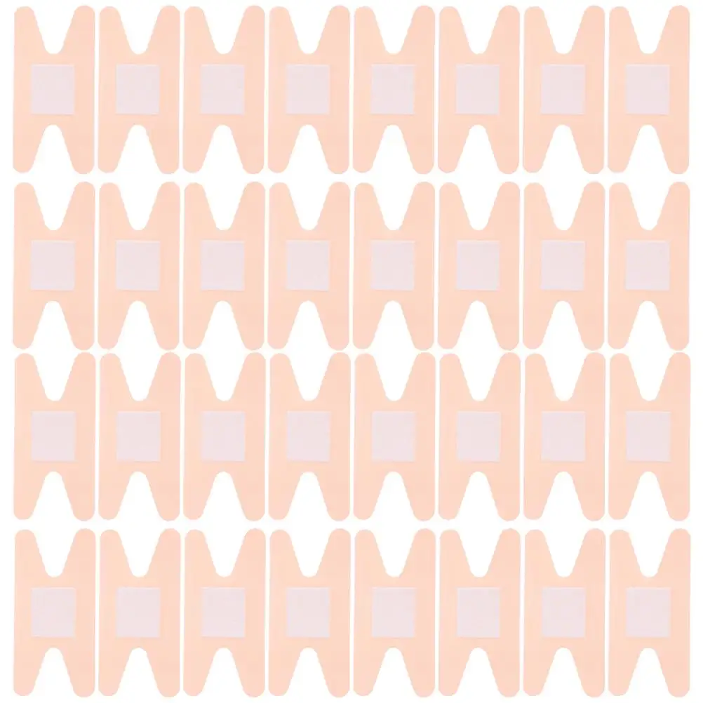 

50 Pcs Elastic Waterproof Breathable Large Square Shaped Fingertip Joint 50pcs Woundplast Bandage
