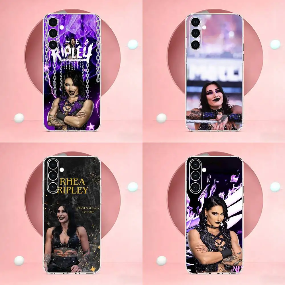 D-Demi Bennett-Rhea Ripley Phone Case For Samsung Transparent Soft TPU Case A73,A72,A71,A70,A53,A52,A51