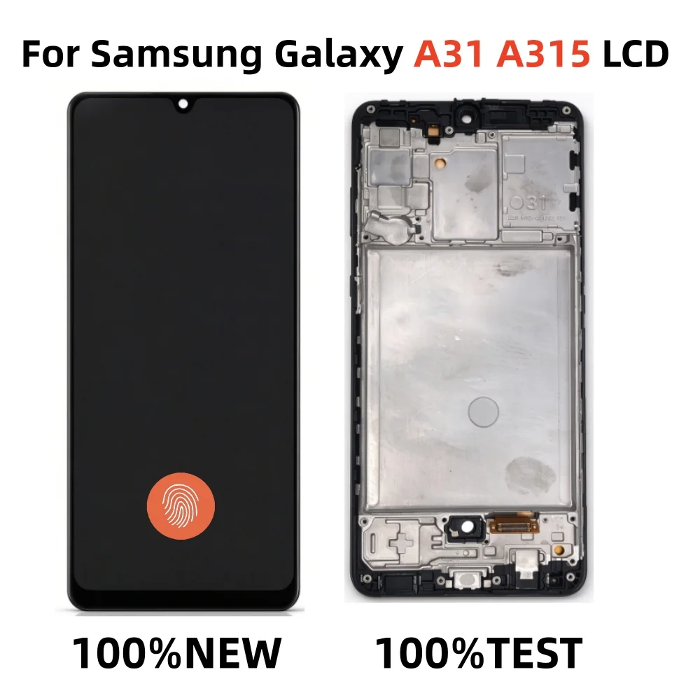 LCD for Samsung Galaxy A31 Display Touch Screen Digitizer Assembly for Samsung  A315 A315F A315G Phone LCD Screen Replacement