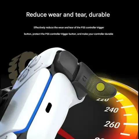 PS5 컨트롤러 확장 버튼 L2 R2 확장 버튼 PS5 확장 트리거 버튼 페어링된 미끄럼 방지 확장 버튼