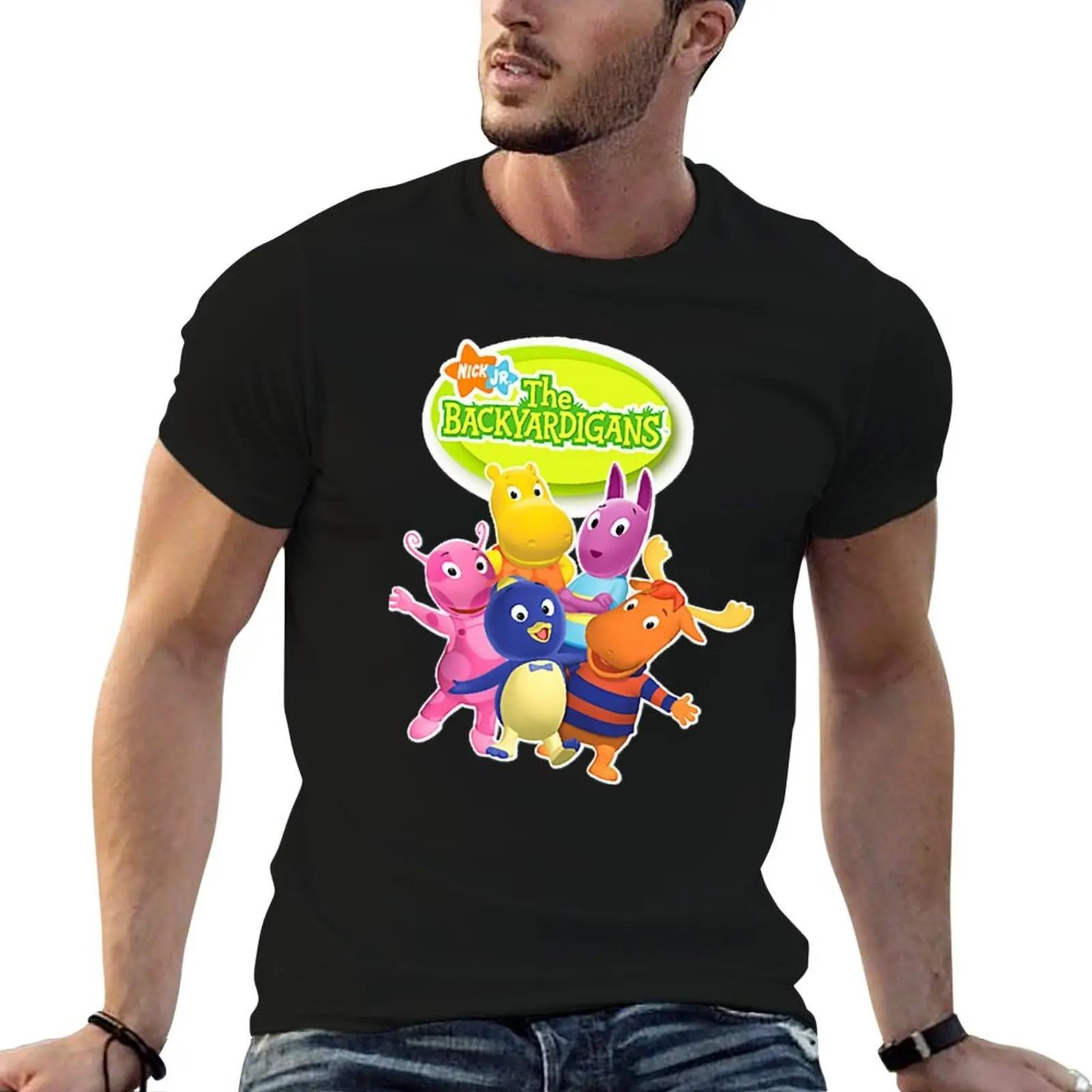 

anime Amazing CartoonMusic Adventures Attraction t T-Shirt man Interesting Fans shirts for Backyardigans