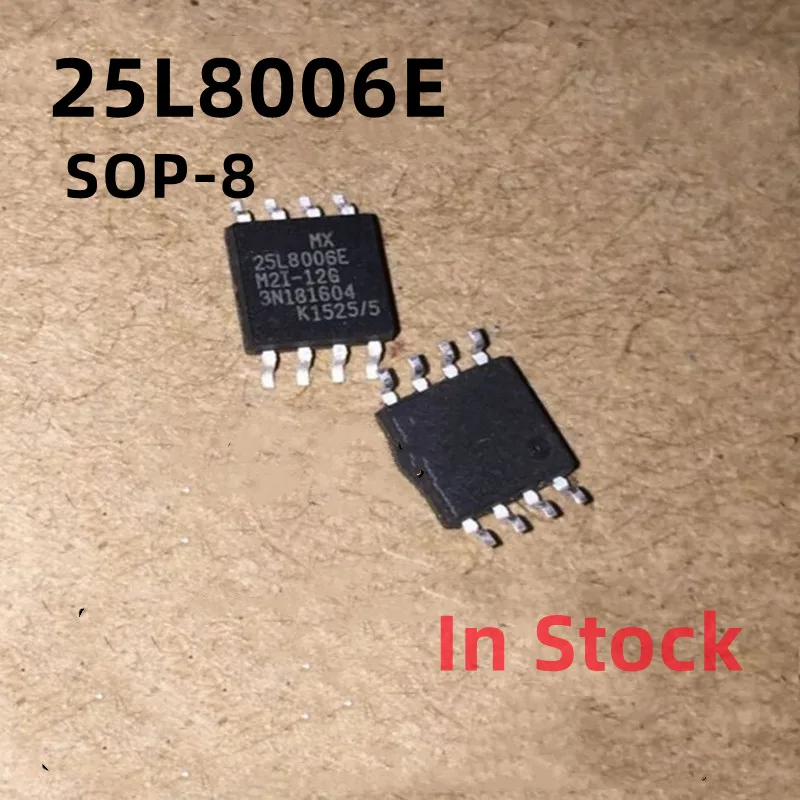 5PCS/LOT  25L8006E 25L8006EM1I-12G  SOP-8   In Stock