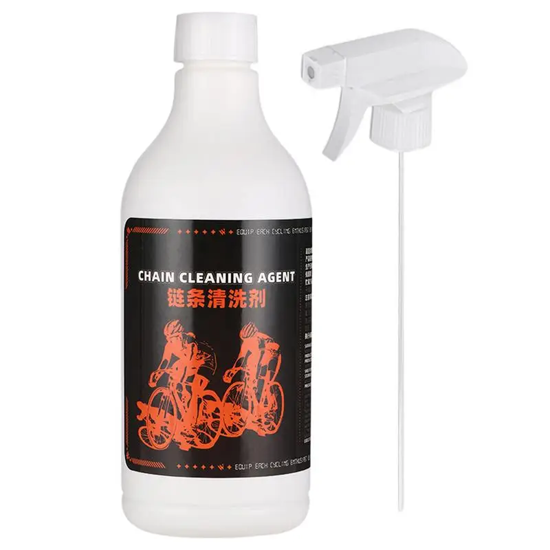 Bike Degreaser Spray Degreaser Bike Chain Cleaner 500ml Fast Acting Bike Cleaning Spray For BMX Mountain Bikes