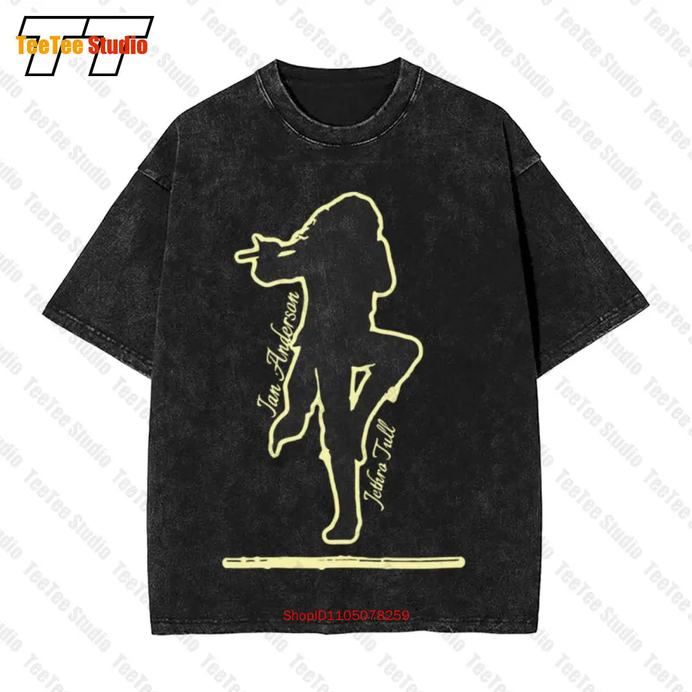 

Винтажная футболка большого размера Jan Anderson Jethro Tull VEQM