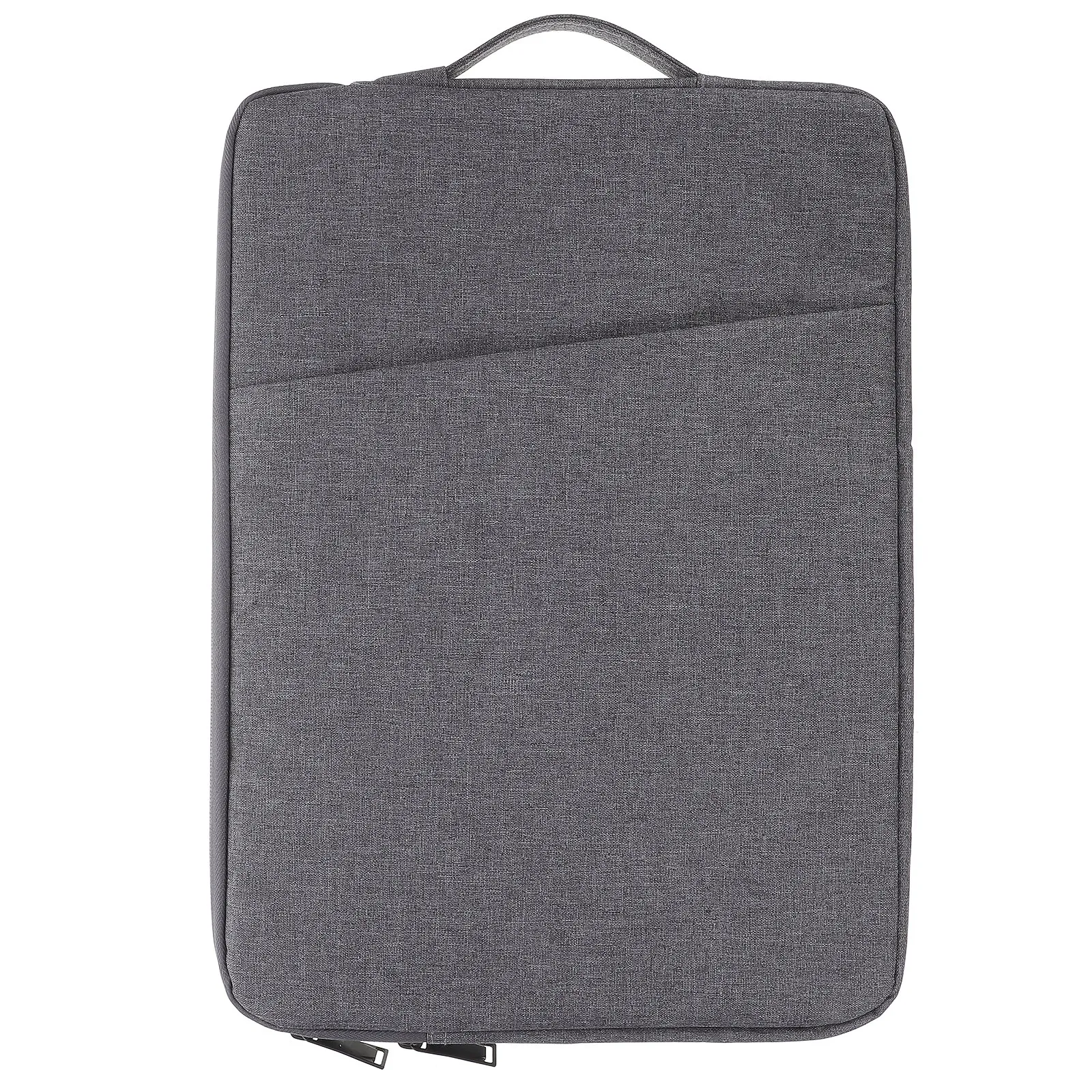 Laptop Sleeve Polyester Travel Computer Bag Carry Protective Shockproof Storage Lightweight for 15.6 Inch Laptop
