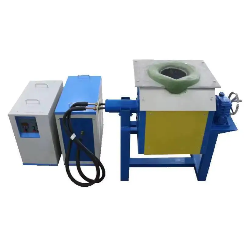

Melting Furnace Small Inverted For Gold ,Copper, Aluminum Medium Frequency Melting Furnace Small Inverted For Gold