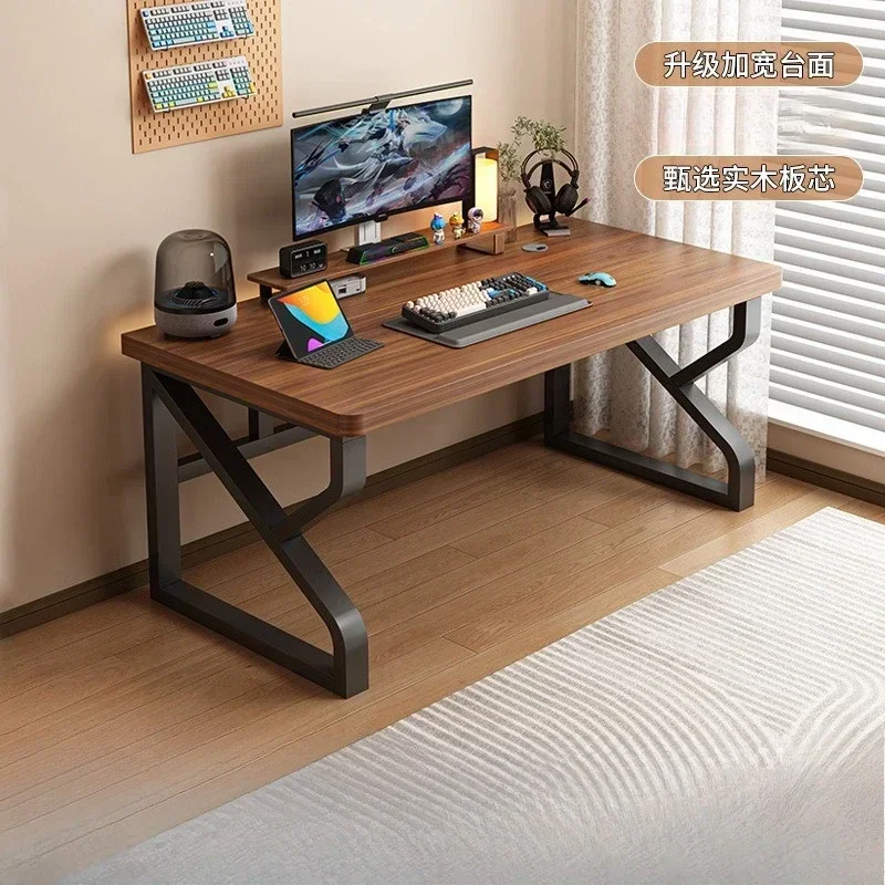 New model Solid wood computer desk modern simple student learning desk study long desk