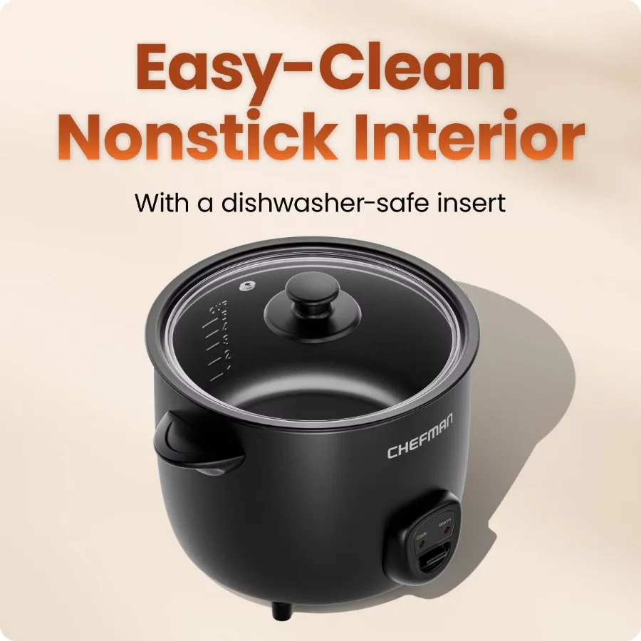 10 Cup Electric Rice Cooker, Non‑Stick Removable Inner Pot, Automatic Keep Warm, Large Family‑Size Rice Maker