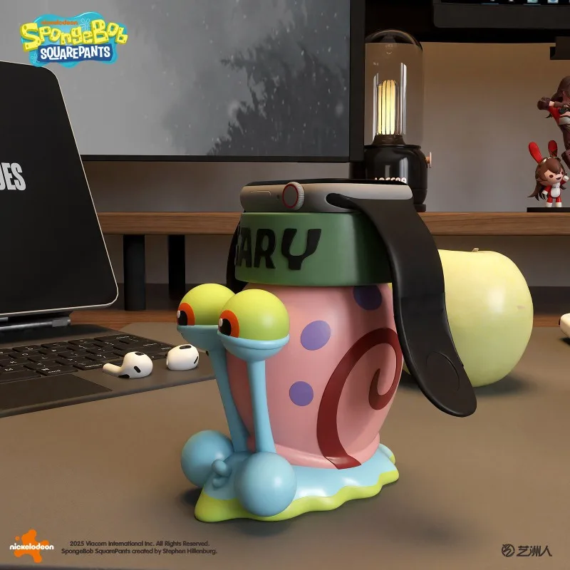 SpongeBob & Gary The Snail Apple Watch Charging Stand Cute Desk Decor Office Desktop Creative Cartoon Art Ornament Birthday Gift