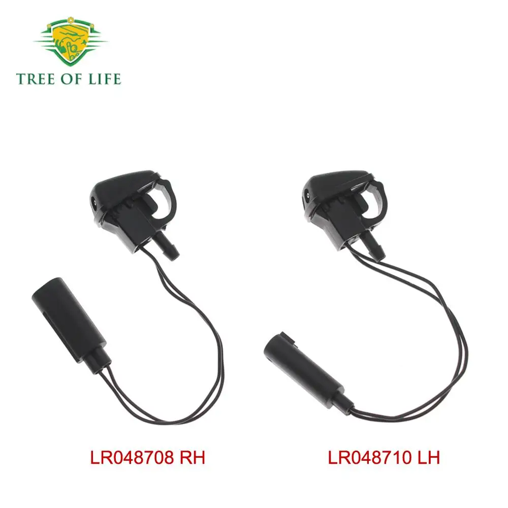 For Land Rover Freelander 2 2006 2007 2008 2009 2010 2011 2012 2013 2014 LR048710 LR048708 Windshield Washer Nozzle Jet HEATED