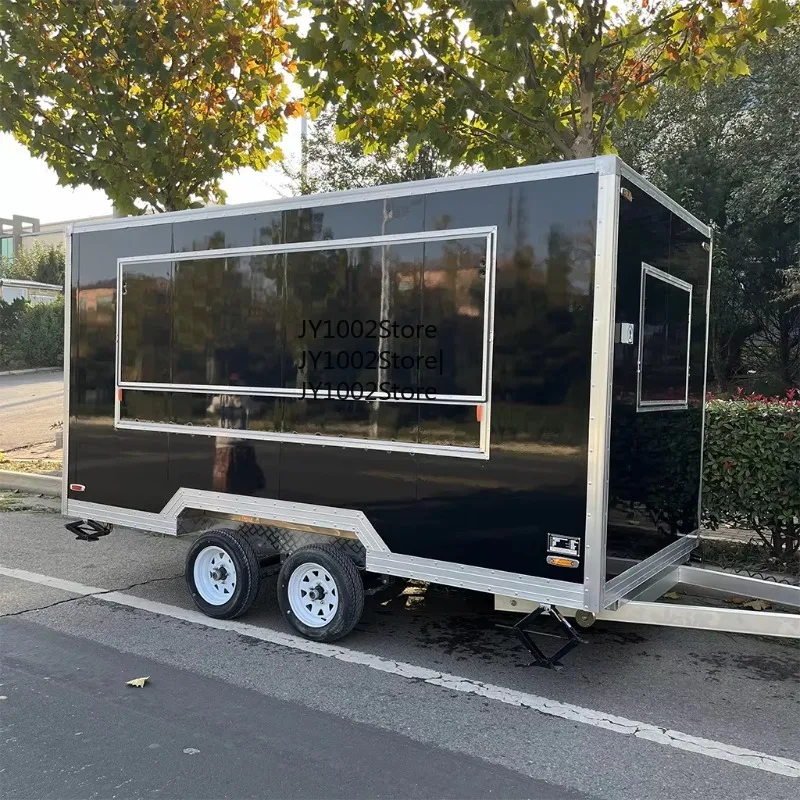 Mobile Catering Trailer Street Food Commercial Outdoor Vintage Luxury Mini Small Food New Style