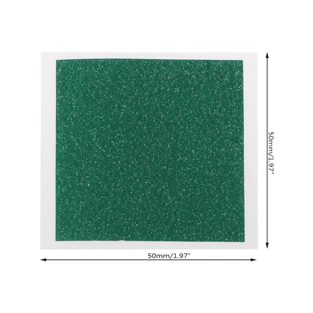 Magnetic Field Viewer Film Viewing Film 50x50mm Card Magnet Detector Pattern Display 25/30/50MM Green