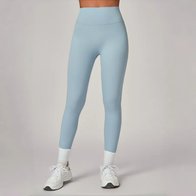 

Women's High Waist Yoga Pants Seamless Leggings Hip-lifting Leggings Exercise Workout Sports Pants Fitness Elastic Yoga Pants