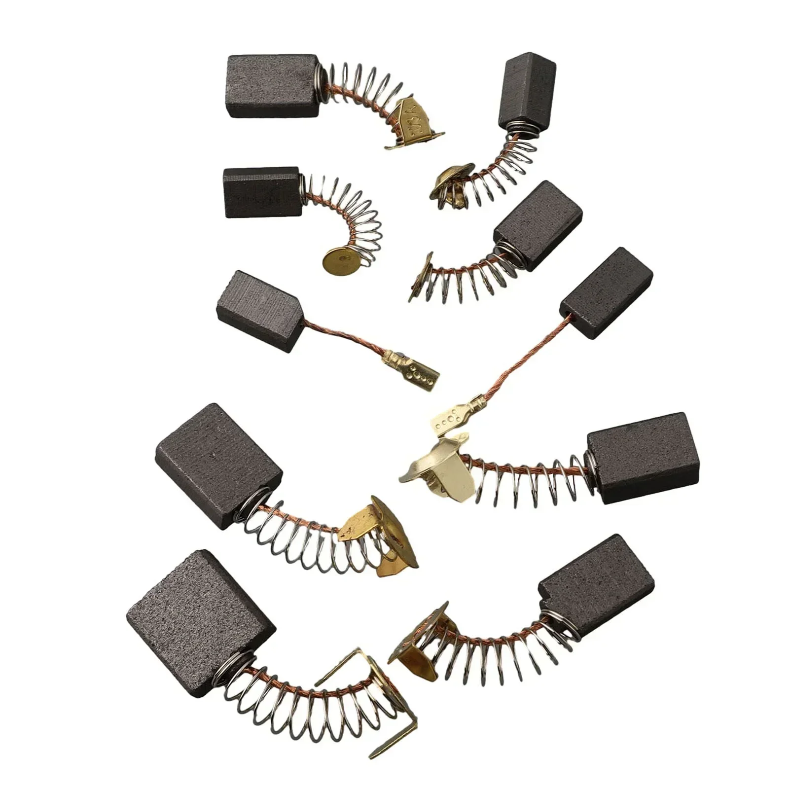 

40Pcs 10 Sizes Electric Motor Carbon Brushes Replacement For Mak Power Tool Electric Motor Carbon Brushes Replacement For Mak