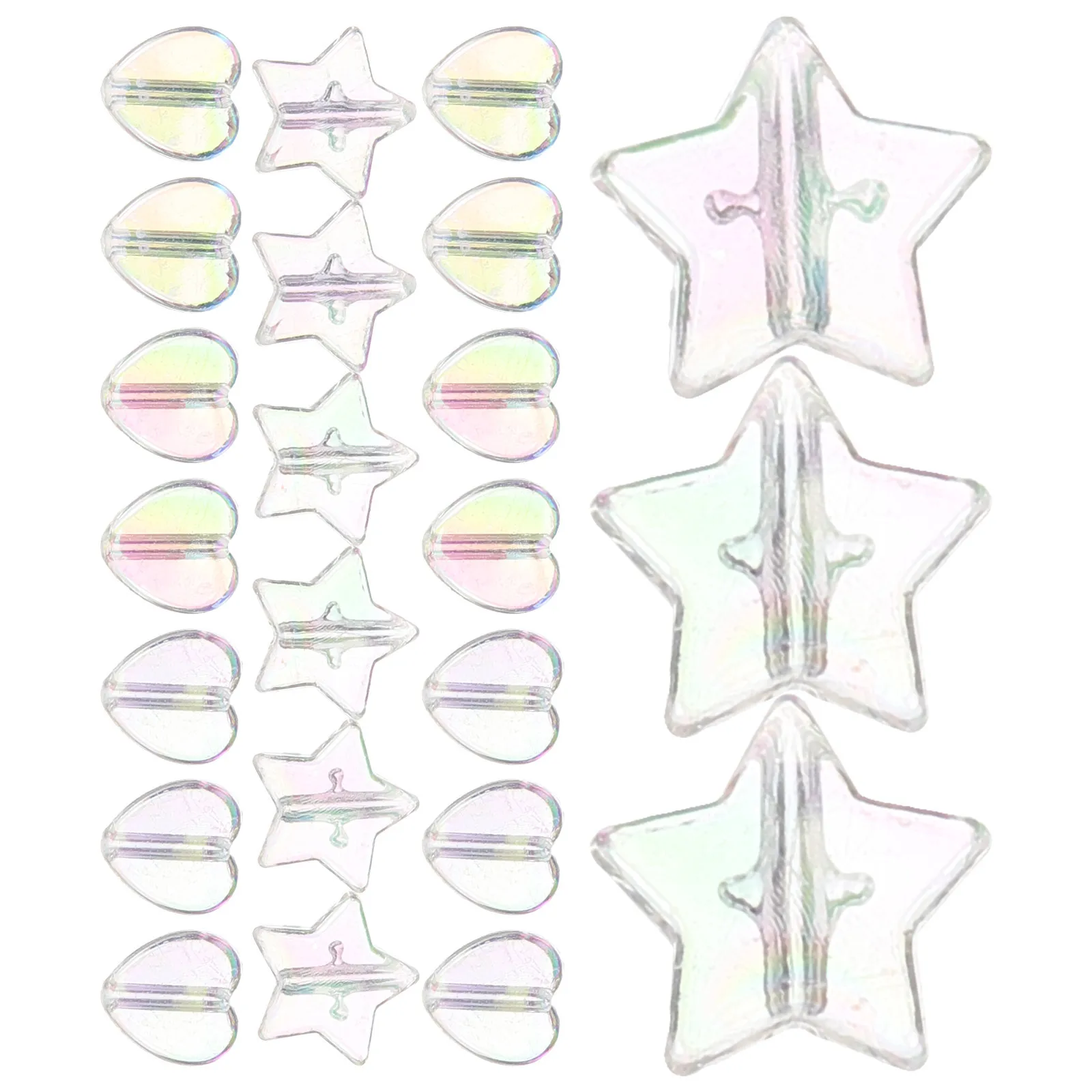 100 قطعة خزر عازل أكريليك صغير ريترو ستايل DIY بها بنفسك خرز للمجوهرات أساور صنع الاكسسوارات صنع المجوهرات الإكسسوارات #2