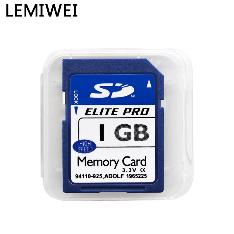 LEMIWEI SD Card 128MB 256MB 512MB 1GB 2GB Memory Card for Camera