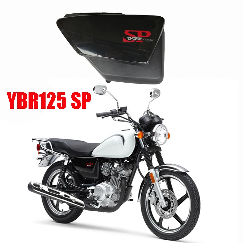 Cubiertas Laterales para Motocicleta Yamaha Jianshe YBR125 SP125 JYM125 YBR125SP, Paneles de Batería y Herramientas, Piezas de Carenado de Plástico Derecho e Izquierdo