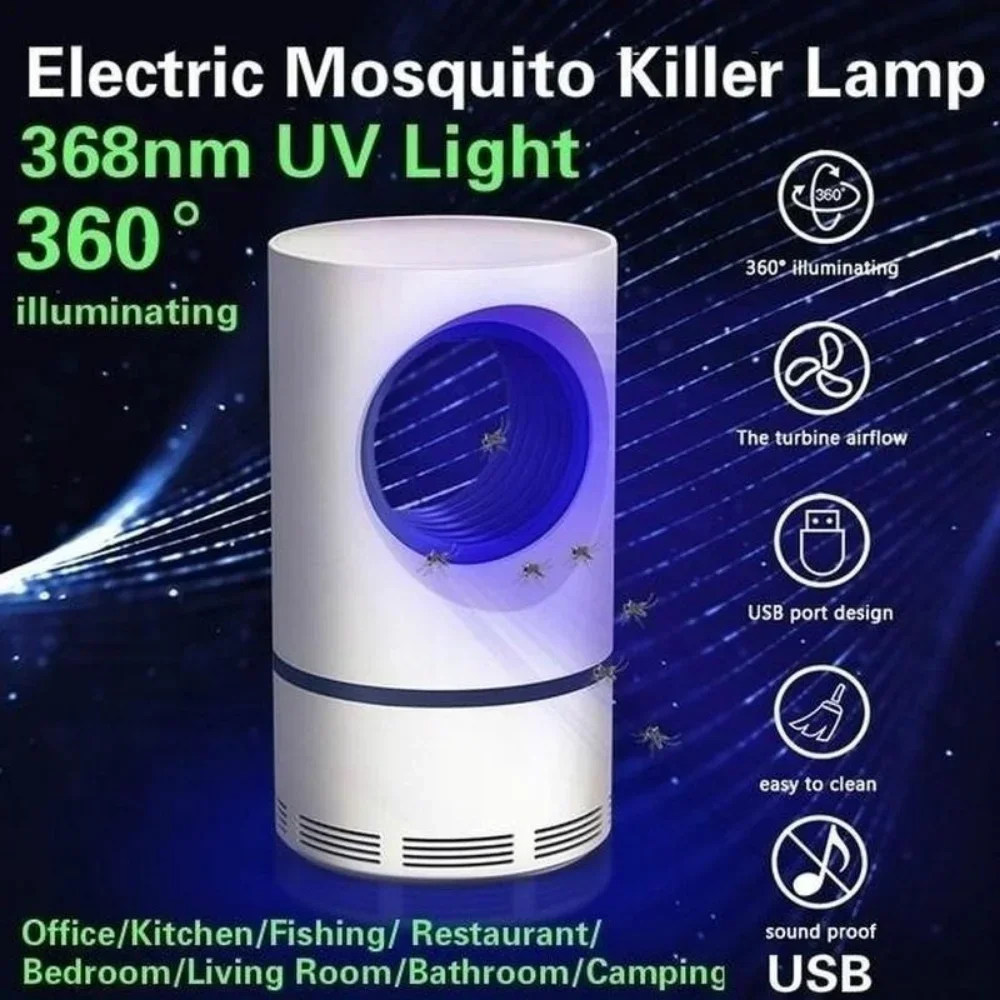 Mosquito Elétrico Assassino - مصيدة الذباب LED المضادة للبعوض #2