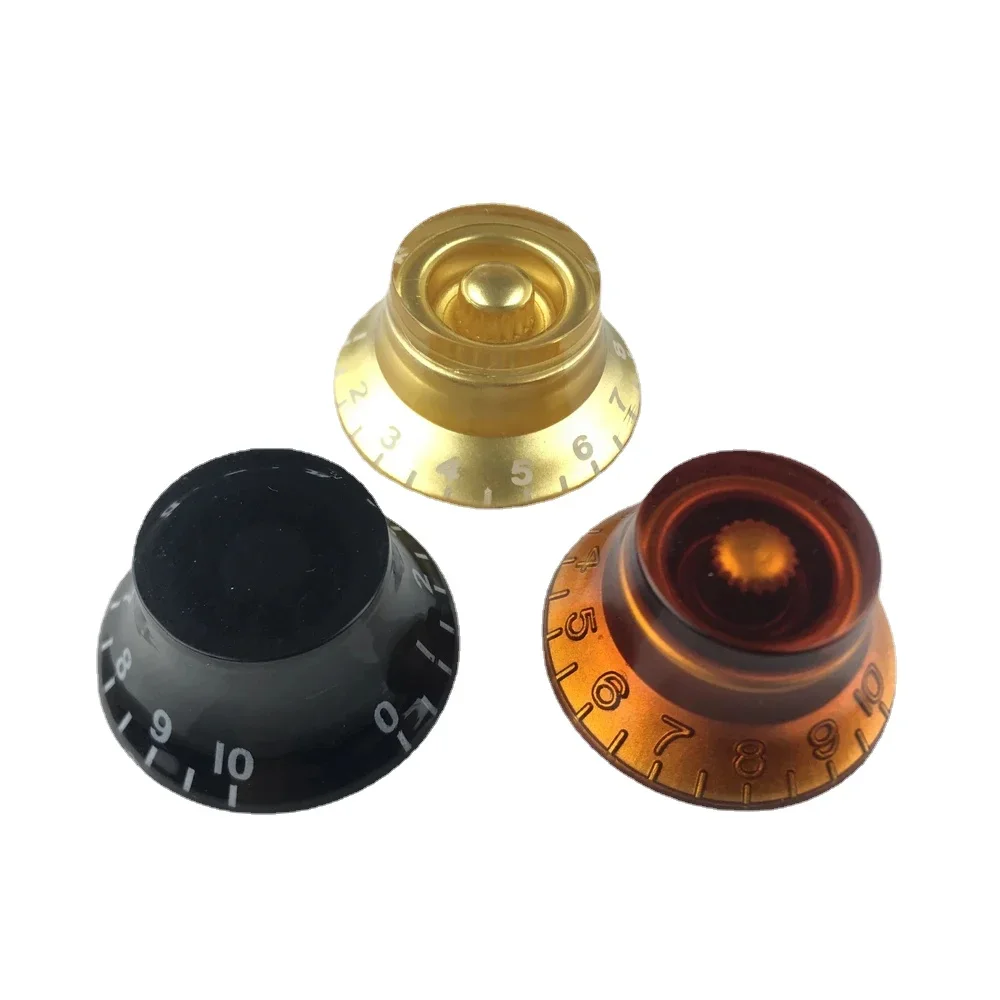 1 Piece Top Hat Control Potentiometer(POT) Knobs For Electric Guitar Bass gear switch cap