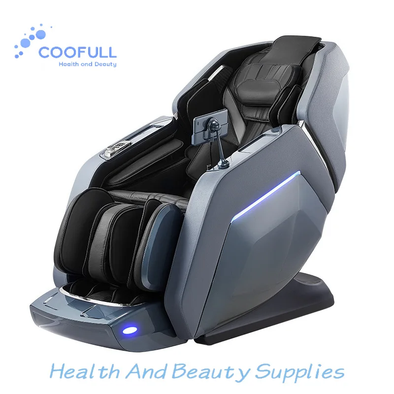 Coolfull Manufacturer's 2025 Hot Selling 4D zero Gravity Massage Chair, Heated Full Body Massager, Luxury SL Track Massage Chair