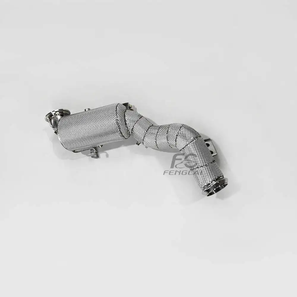 

Factory Wholesale Downpipe Exhaust for Mercedes Benz GLC43 2.0T 2023-2025 (X254) Insulated Without Malfunction Light Performance
