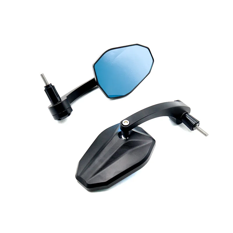 Aluminum Alloy 7/8'' 22MM Bar End Mirror Motorcycle Rearview Mirror Universal For Triumph Honda CBR Suzuki VOGE 525DSX 300AC