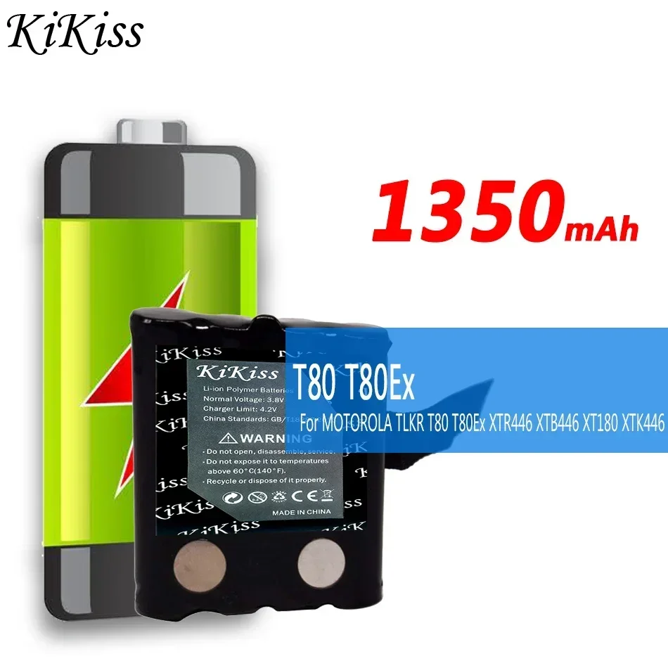 

1350mAh Walkie-Talkie Battery for Motorola TLKR T80 T80Ex XTR446 XTB446 XT180 XTK446