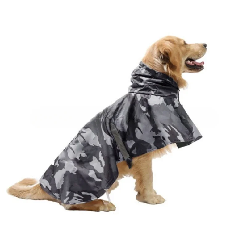 

New Pet Raincoat Reflective Hot Selling Pet Products, Dog Rainproof and Snow Resistant Clothing