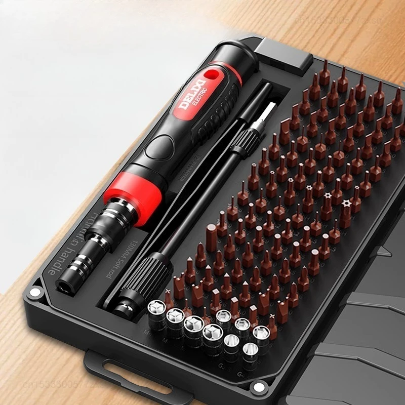 New Delixi Multi-Functional Screwdriver Set With Magnetic Suction Head Precision Repair Disassembly Tools Combination For Home