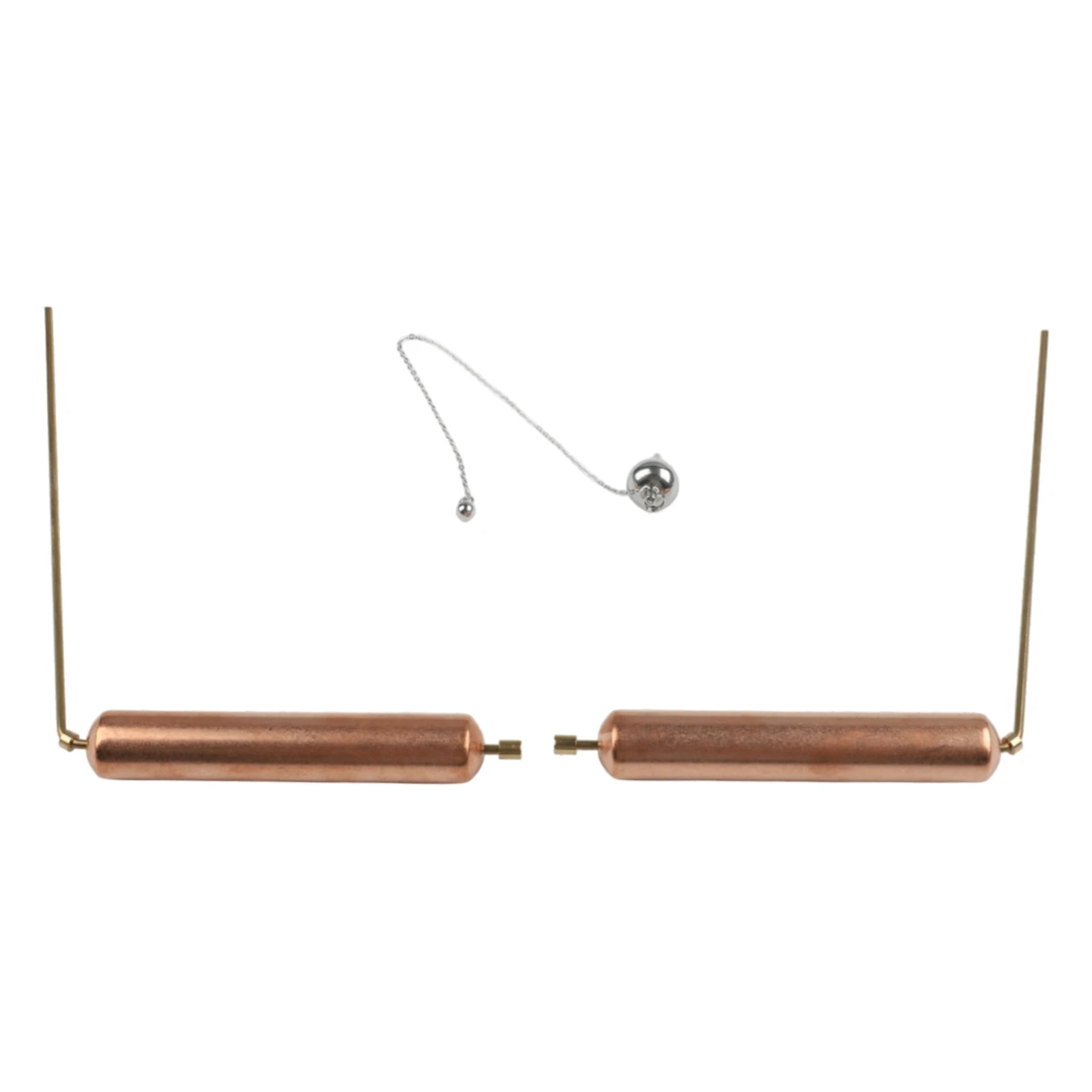 Copper Divining Rods Metal Detector Dowsing Rods For Water Gold Treasure Hunting Geobiology Prospecting Tools With Pendulum view 4